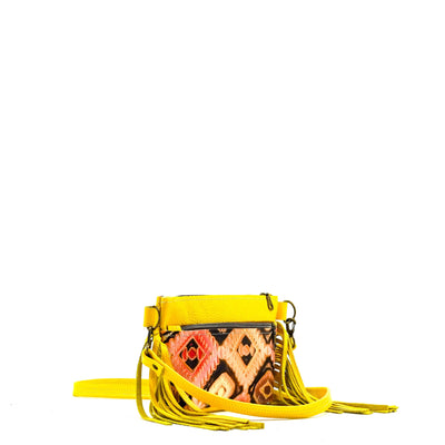 Miss Kitty - All Embossed w/ Moab Aztec-Miss Kitty-Western-Cowhide-Bags-Handmade-Products-Gifts-Dancing Cactus Designs