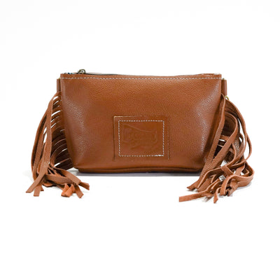 Miss Kitty - Dark Brindle w/ No Embossed-Miss Kitty-Western-Cowhide-Bags-Handmade-Products-Gifts-Dancing Cactus Designs