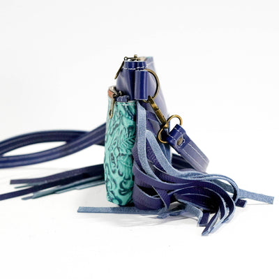 Miss Kitty - No Hide w/ Sea Glass Tool-Miss Kitty-Western-Cowhide-Bags-Handmade-Products-Gifts-Dancing Cactus Designs