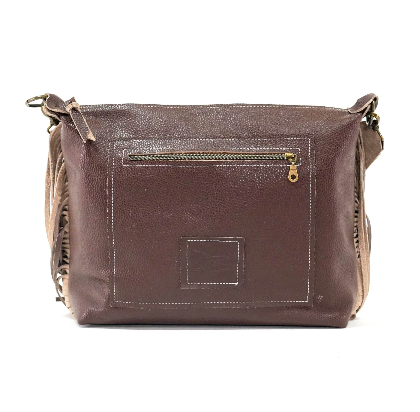 Oakley - Tricolor w/ Ivory & Brown Dallas Tool-Oakley-Western-Cowhide-Bags-Handmade-Products-Gifts-Dancing Cactus Designs