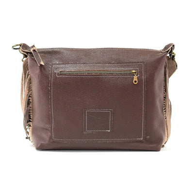Oakley - Tricolor w/ Ivory & Brown Dallas Tool-Oakley-Western-Cowhide-Bags-Handmade-Products-Gifts-Dancing Cactus Designs