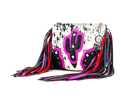 Patsy - Black w/ Onyx Tool-Patsy-Western-Cowhide-Bags-Handmade-Products-Gifts-Dancing Cactus Designs