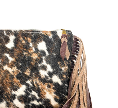 Patsy - Brindle w/ No Embossed-Patsy-Western-Cowhide-Bags-Handmade-Products-Gifts-Dancing Cactus Designs
