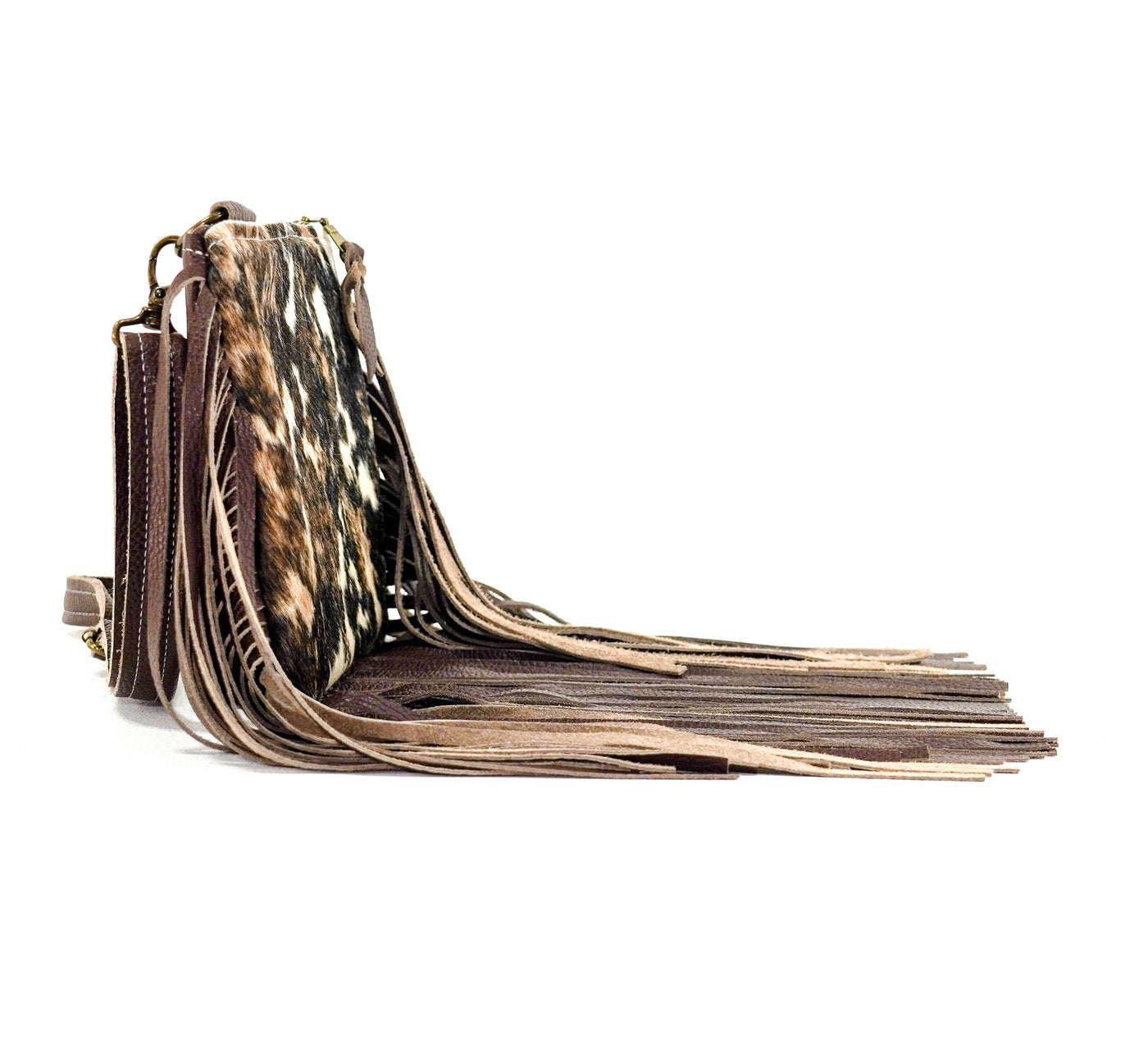 Patsy - Brindle w/ No Embossed-Patsy-Western-Cowhide-Bags-Handmade-Products-Gifts-Dancing Cactus Designs