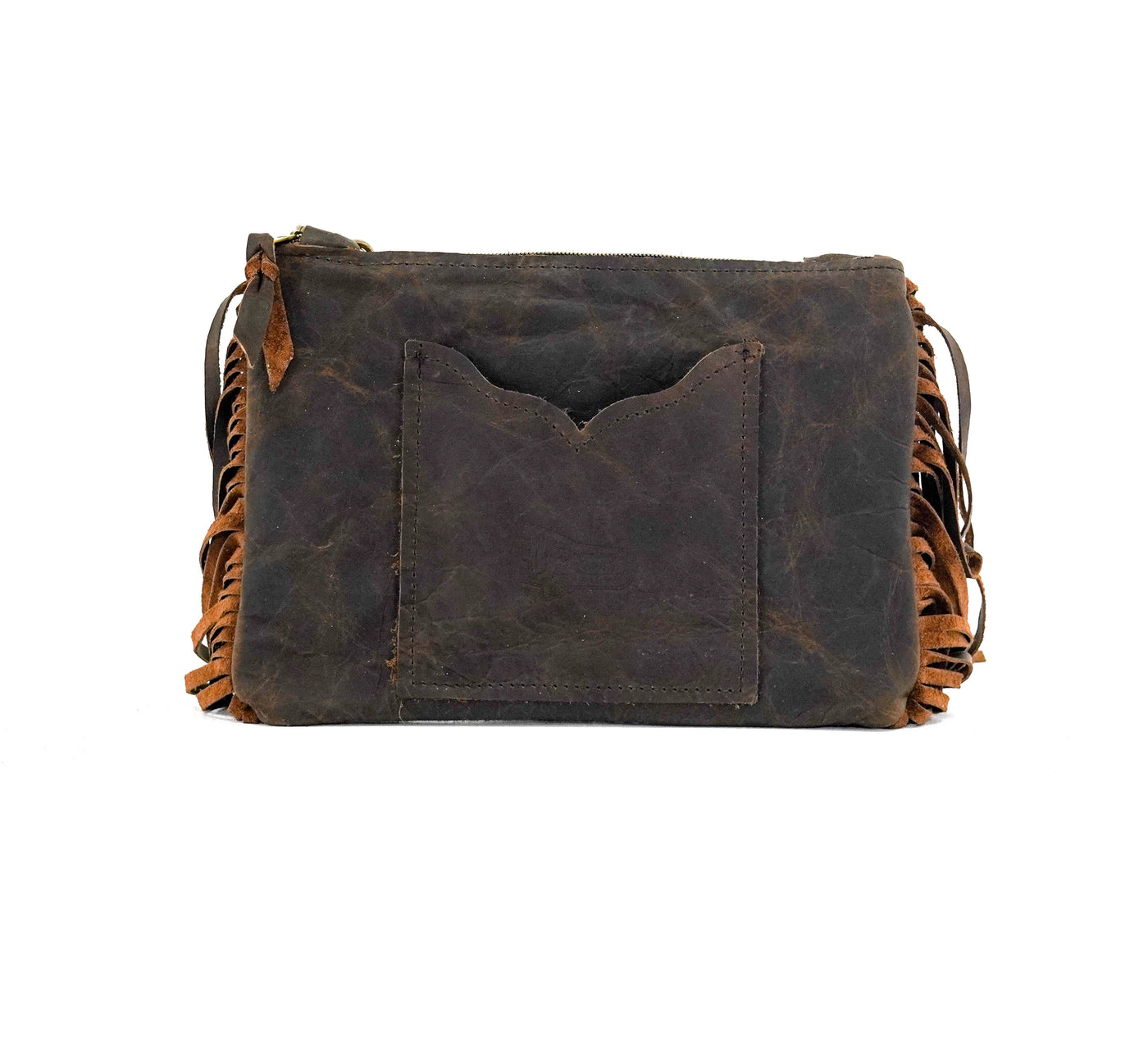 Patsy - Longhorn w/ Saddle Ostrich-Patsy-Western-Cowhide-Bags-Handmade-Products-Gifts-Dancing Cactus Designs