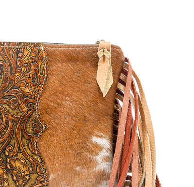 Patsy - Longhorn w/ Wyoming Tool-Patsy-Western-Cowhide-Bags-Handmade-Products-Gifts-Dancing Cactus Designs