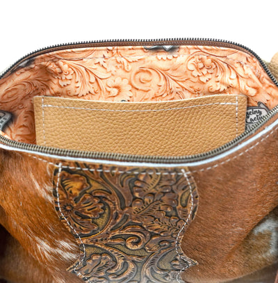 Patsy - Longhorn w/ Wyoming Tool-Patsy-Western-Cowhide-Bags-Handmade-Products-Gifts-Dancing Cactus Designs