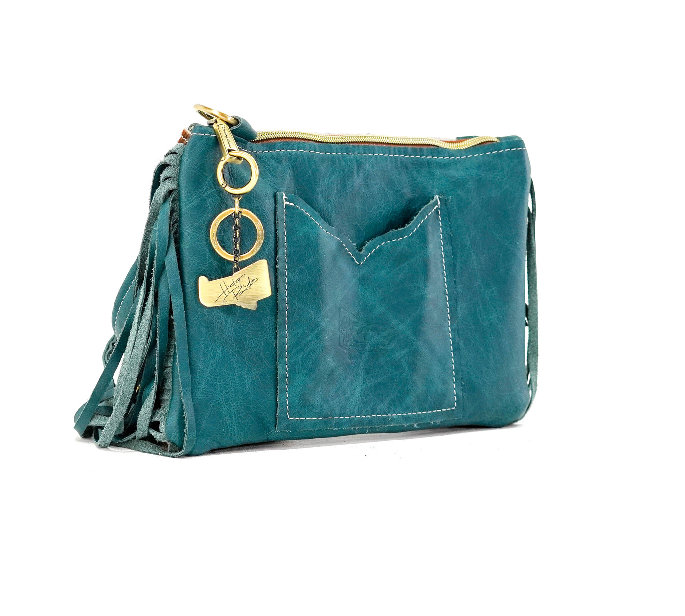Patsy - Tricolor w/ Santa Fe Navajo-Patsy-Western-Cowhide-Bags-Handmade-Products-Gifts-Dancing Cactus Designs