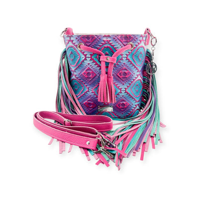 Petite Gabby Crossbody-Apparel & Accessories > Handbags, Wallets & Cases > Handbags > Cross Body Bags-Western-Cowhide-Bags-Handmade-Products-Gifts-Dancing Cactus Designs