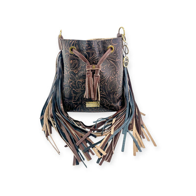 Petite Gabby Crossbody-Apparel & Accessories > Handbags, Wallets & Cases > Handbags > Cross Body Bags-Western-Cowhide-Bags-Handmade-Products-Gifts-Dancing Cactus Designs
