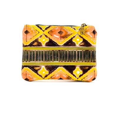 Purse Organizer - All Embossed w/ Aurora Navajo-Purse Organizer-Western-Cowhide-Bags-Handmade-Products-Gifts-Dancing Cactus Designs