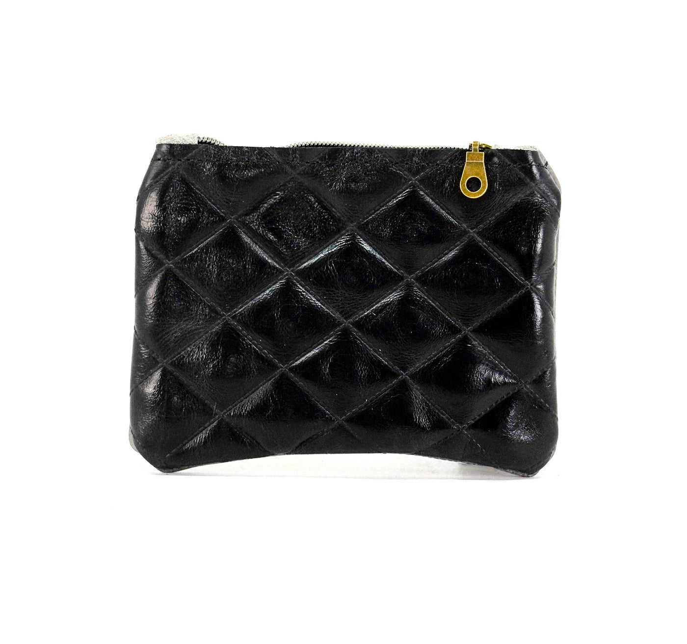 Purse Organizer - All Embossed w/ Onyx Diamond Stitch-Purse Organizer-Western-Cowhide-Bags-Handmade-Products-Gifts-Dancing Cactus Designs