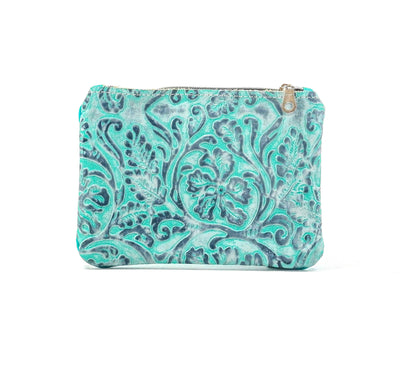 Purse Organizer - All Embossed w/ Royston Tool-Purse Organizer-Western-Cowhide-Bags-Handmade-Products-Gifts-Dancing Cactus Designs