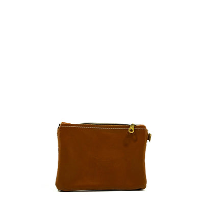Purse Organizer - Dark Brindle w/ Honey Tool-Purse Organizer-Western-Cowhide-Bags-Handmade-Products-Gifts-Dancing Cactus Designs