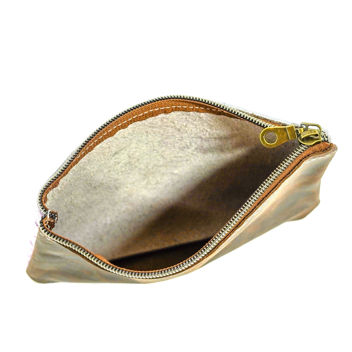 Purse Organizer - Purple Acid w/ No Embossed-Purse Organizer-Western-Cowhide-Bags-Handmade-Products-Gifts-Dancing Cactus Designs