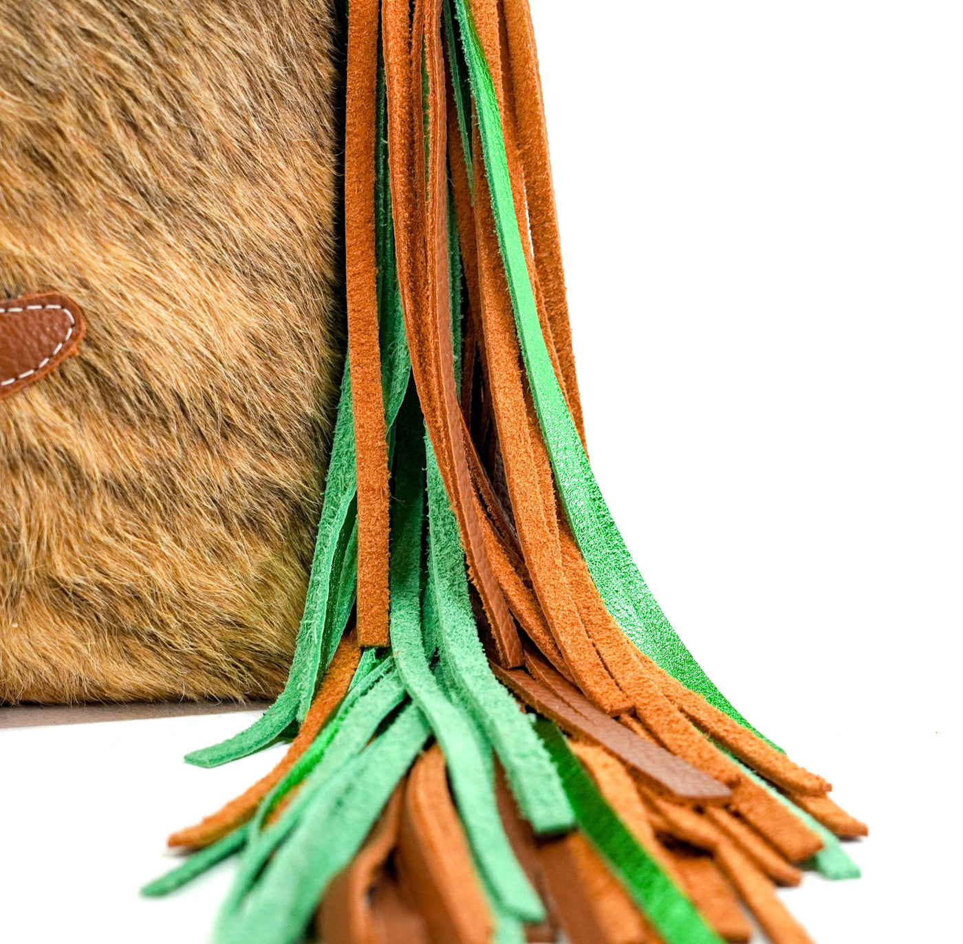 Reba - Brindle w/ No Embossed-Reba-Western-Cowhide-Bags-Handmade-Products-Gifts-Dancing Cactus Designs