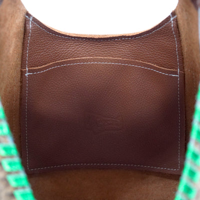 Reba - Brindle w/ No Embossed-Reba-Western-Cowhide-Bags-Handmade-Products-Gifts-Dancing Cactus Designs