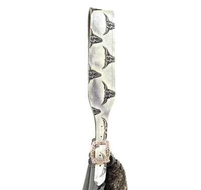 Reba - Light Brindle w/ No Embossed-Reba-Western-Cowhide-Bags-Handmade-Products-Gifts-Dancing Cactus Designs