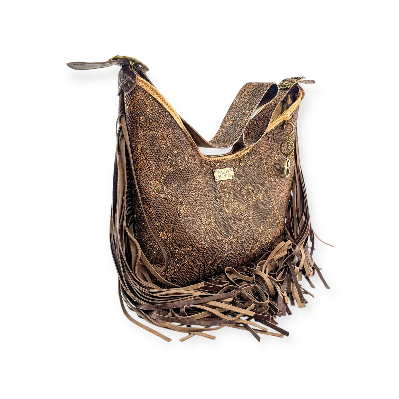 Reba Shoulder Bag-Apparel & Accessories > Handbags, Wallets & Cases > Handbags > Shoulder Bags-Western-Cowhide-Bags-Handmade-Products-Gifts-Dancing Cactus Designs