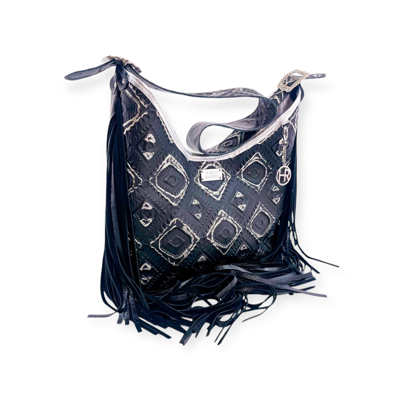 Reba Shoulder Bag-Apparel & Accessories > Handbags, Wallets & Cases > Handbags > Shoulder Bags-Western-Cowhide-Bags-Handmade-Products-Gifts-Dancing Cactus Designs