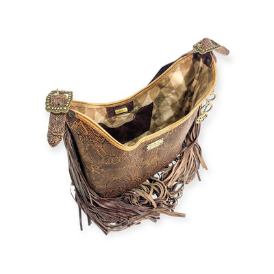 Reba Shoulder Bag-Apparel & Accessories > Handbags, Wallets & Cases > Handbags > Shoulder Bags-Western-Cowhide-Bags-Handmade-Products-Gifts-Dancing Cactus Designs