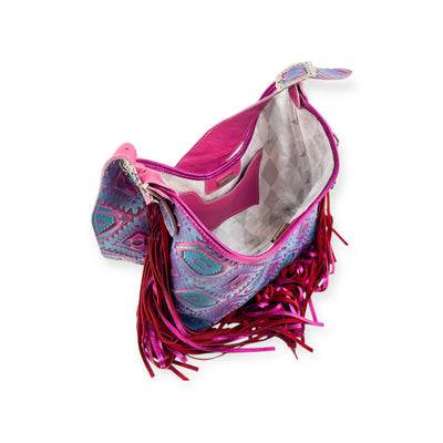 Reba Shoulder Bag-Apparel & Accessories > Handbags, Wallets & Cases > Handbags > Shoulder Bags-Western-Cowhide-Bags-Handmade-Products-Gifts-Dancing Cactus Designs