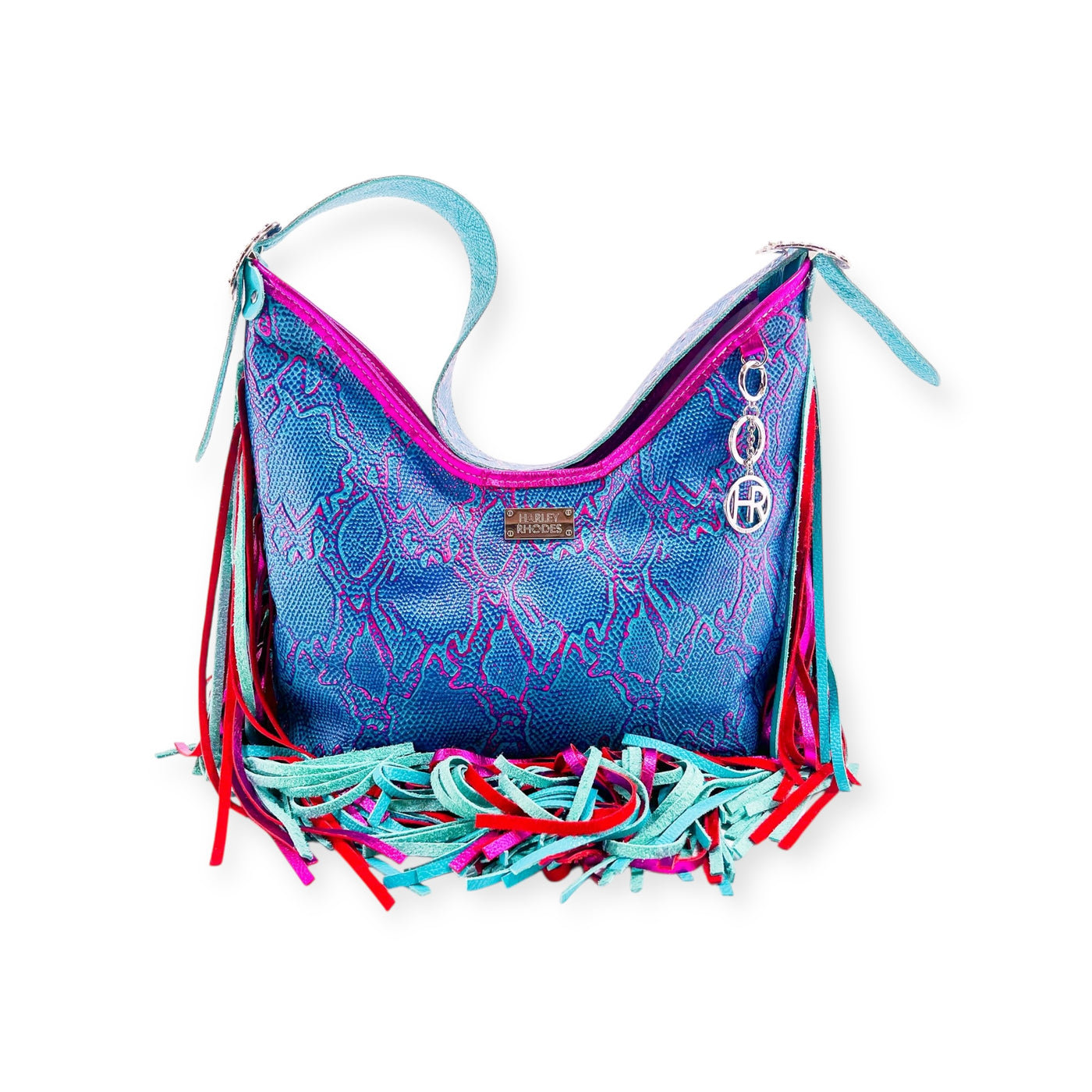 Reba Shoulder Bag-Apparel & Accessories > Handbags, Wallets & Cases > Handbags > Shoulder Bags-Western-Cowhide-Bags-Handmade-Products-Gifts-Dancing Cactus Designs