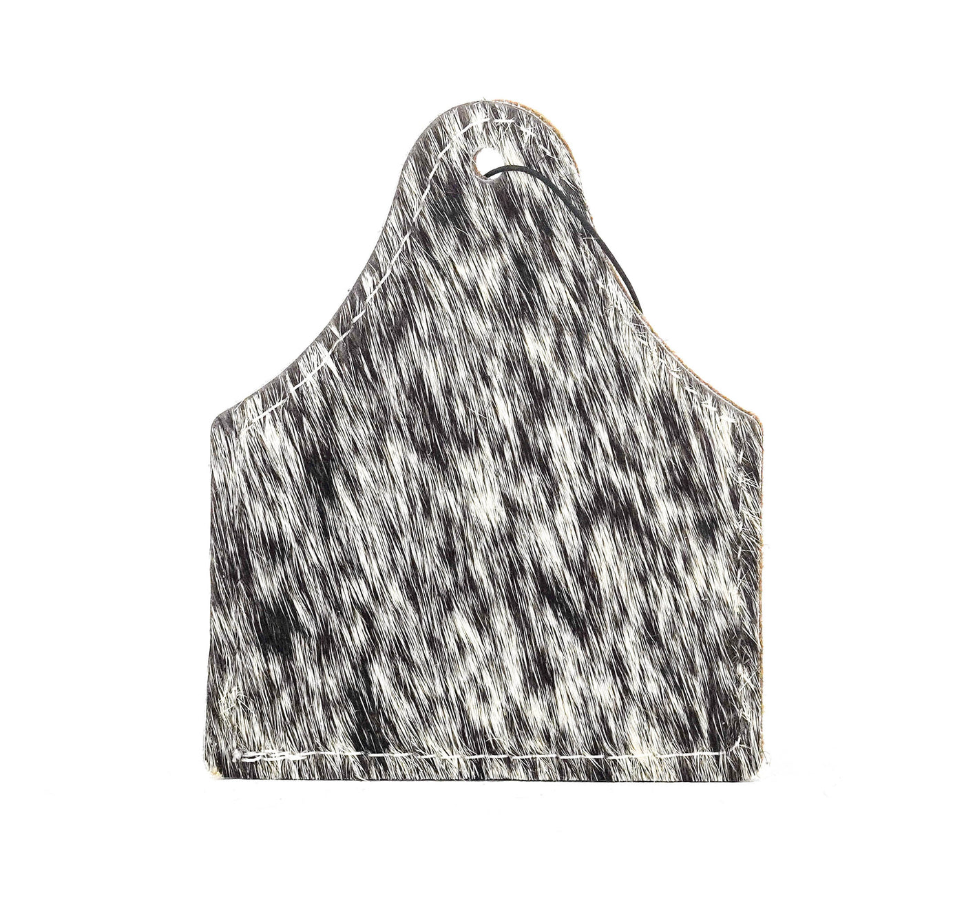 Roadie Tag - Black & White w/ Silver tool-Roadie Tag-Western-Cowhide-Bags-Handmade-Products-Gifts-Dancing Cactus Designs