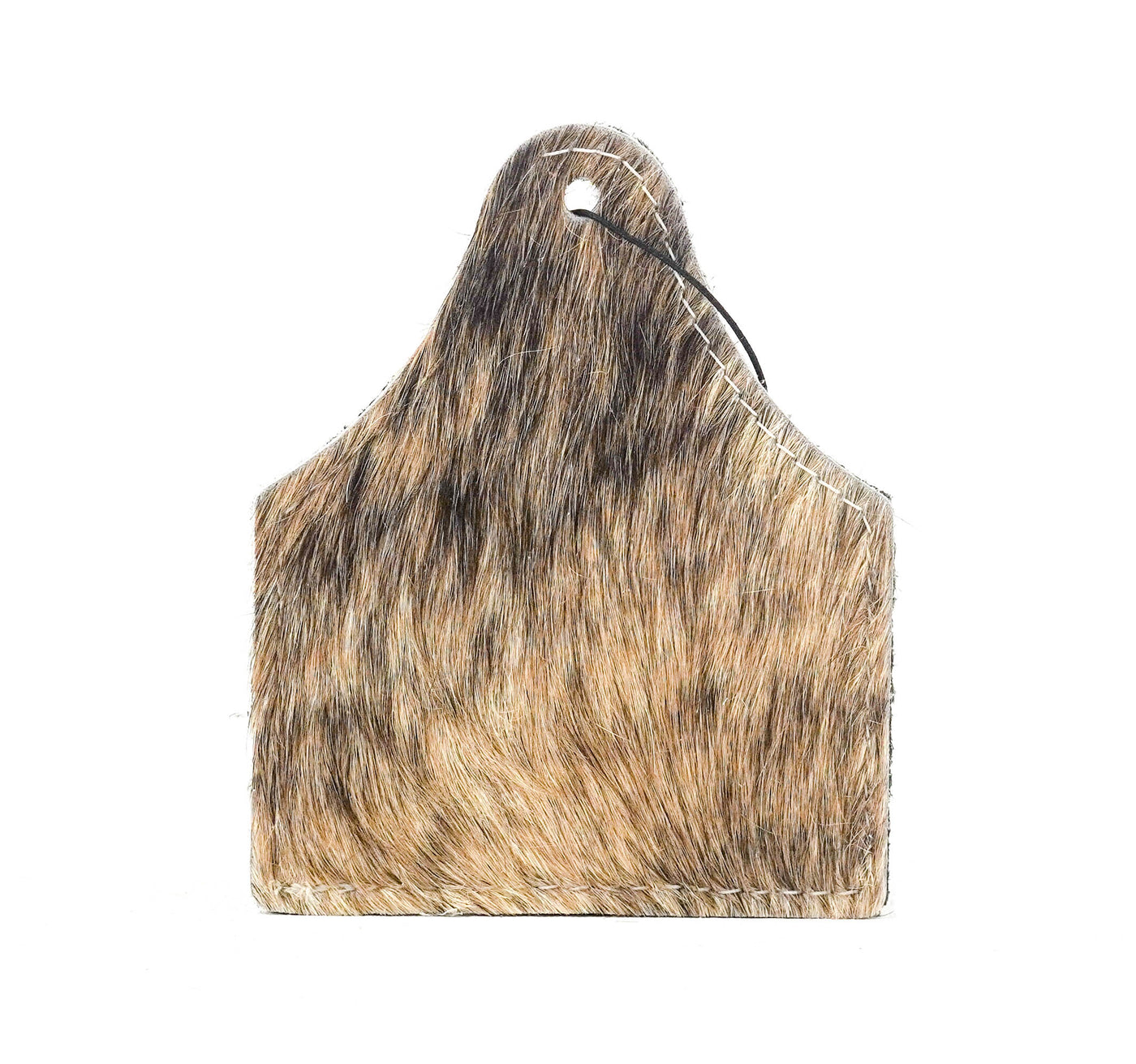Roadie Tag - Brindle w/ Midnight Caracole-Roadie Tag-Western-Cowhide-Bags-Handmade-Products-Gifts-Dancing Cactus Designs