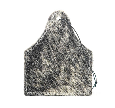 Roadie Tag - Brindle w/ Smoke Show Skulls-Roadie Tag-Western-Cowhide-Bags-Handmade-Products-Gifts-Dancing Cactus Designs