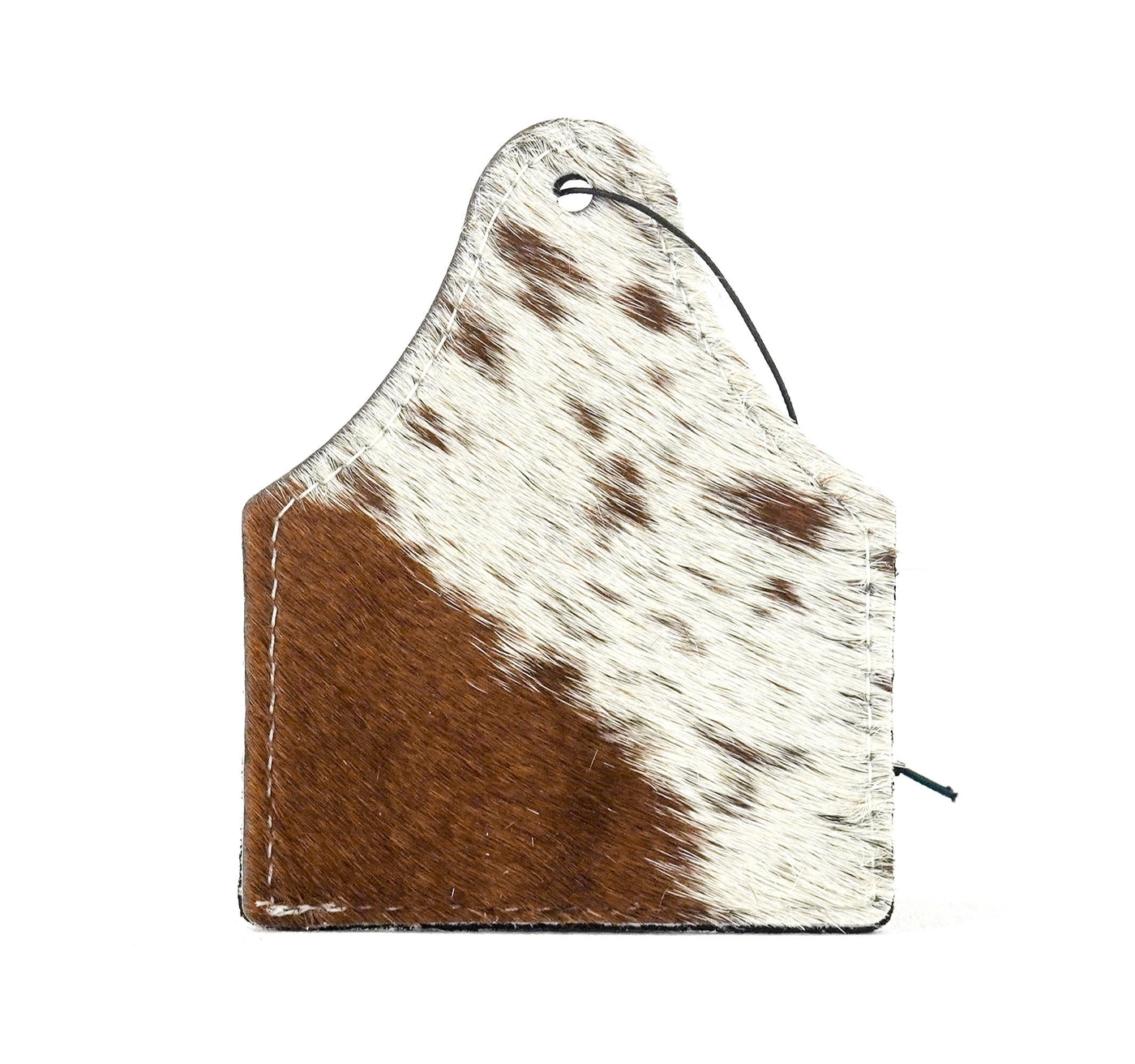 Roadie Tag - Longhorn w/ Saddle Black Jack-Roadie Tag-Western-Cowhide-Bags-Handmade-Products-Gifts-Dancing Cactus Designs