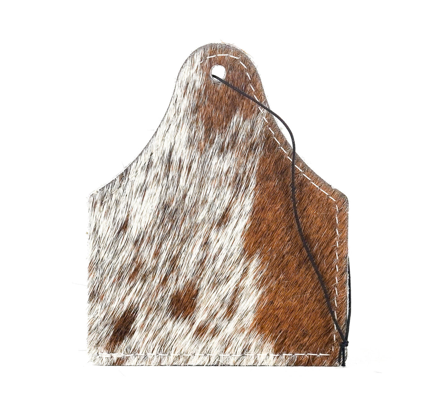 Roadie Tag - Longhorn w/ Sapphire Tool-Roadie Tag-Western-Cowhide-Bags-Handmade-Products-Gifts-Dancing Cactus Designs