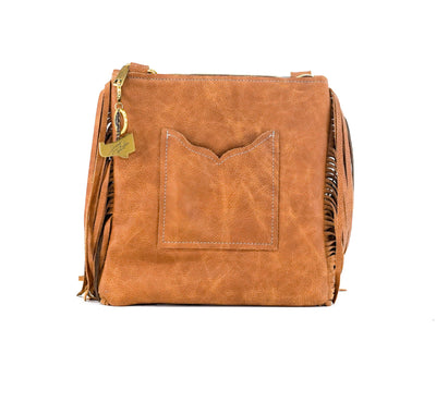 Shania - Brindle w/ Camo Croc-Shania-Western-Cowhide-Bags-Handmade-Products-Gifts-Dancing Cactus Designs