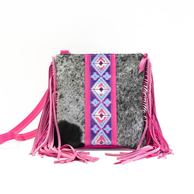 Shania - Salt/Pepper w/ Unicorn Navajo-Shania-Western-Cowhide-Bags-Handmade-Products-Gifts-Dancing Cactus Designs