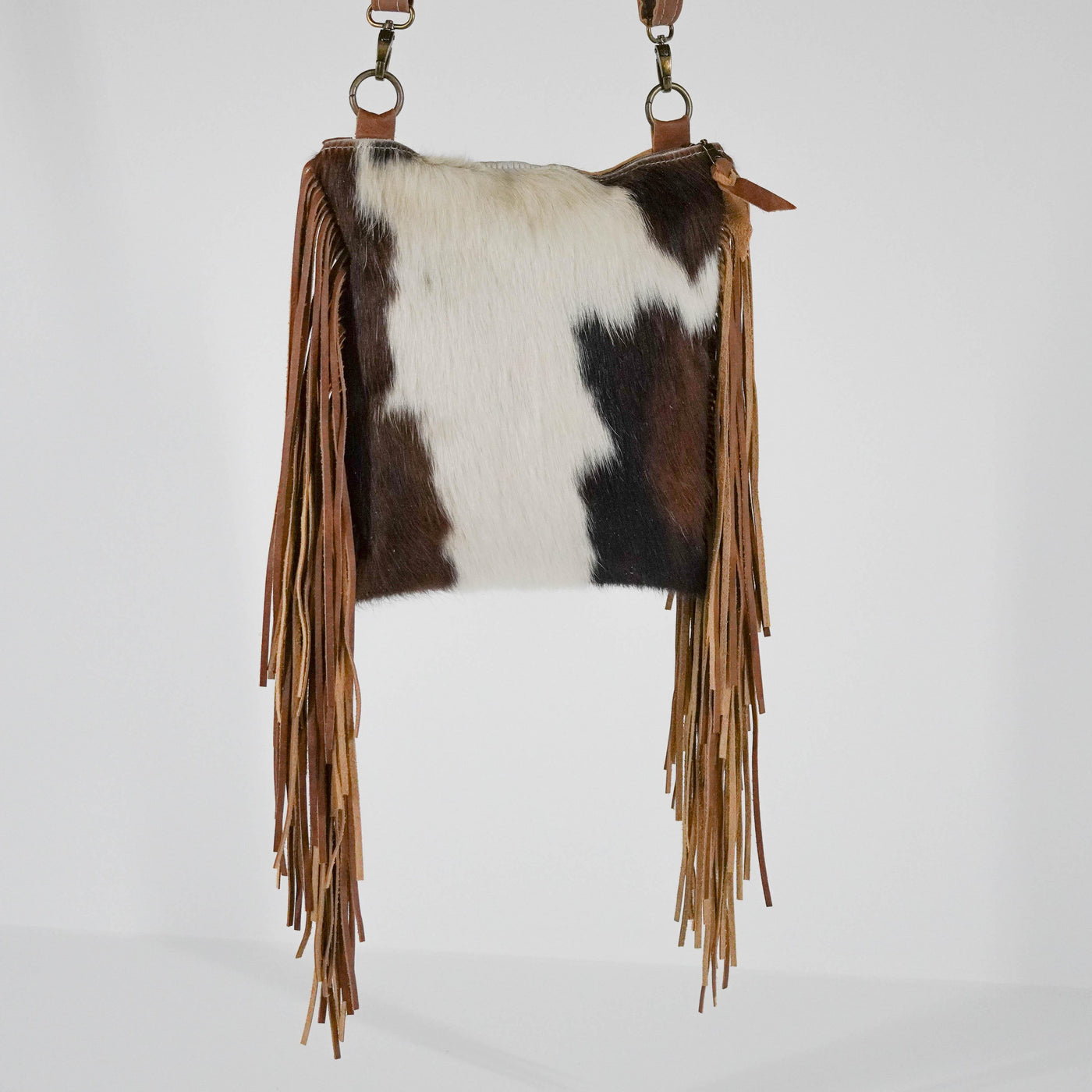 Shania - Tricolor w/ Blank Slate-Shania-Western-Cowhide-Bags-Handmade-Products-Gifts-Dancing Cactus Designs