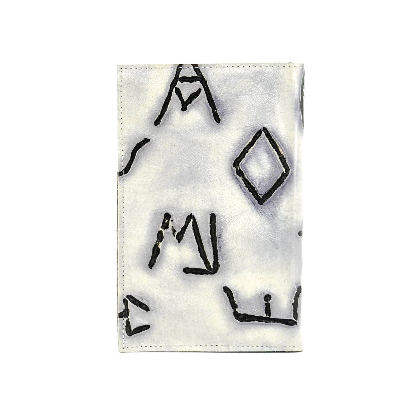 Small Notepad Cover - All Embossed w/ Smoke Show Brands-Small Notepad Cover-Western-Cowhide-Bags-Handmade-Products-Gifts-Dancing Cactus Designs
