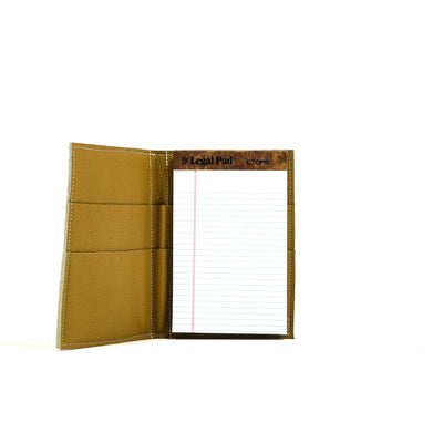 Small Notepad Cover - Tricolor w/ Turquoise Brands-Small Notepad Cover-Western-Cowhide-Bags-Handmade-Products-Gifts-Dancing Cactus Designs