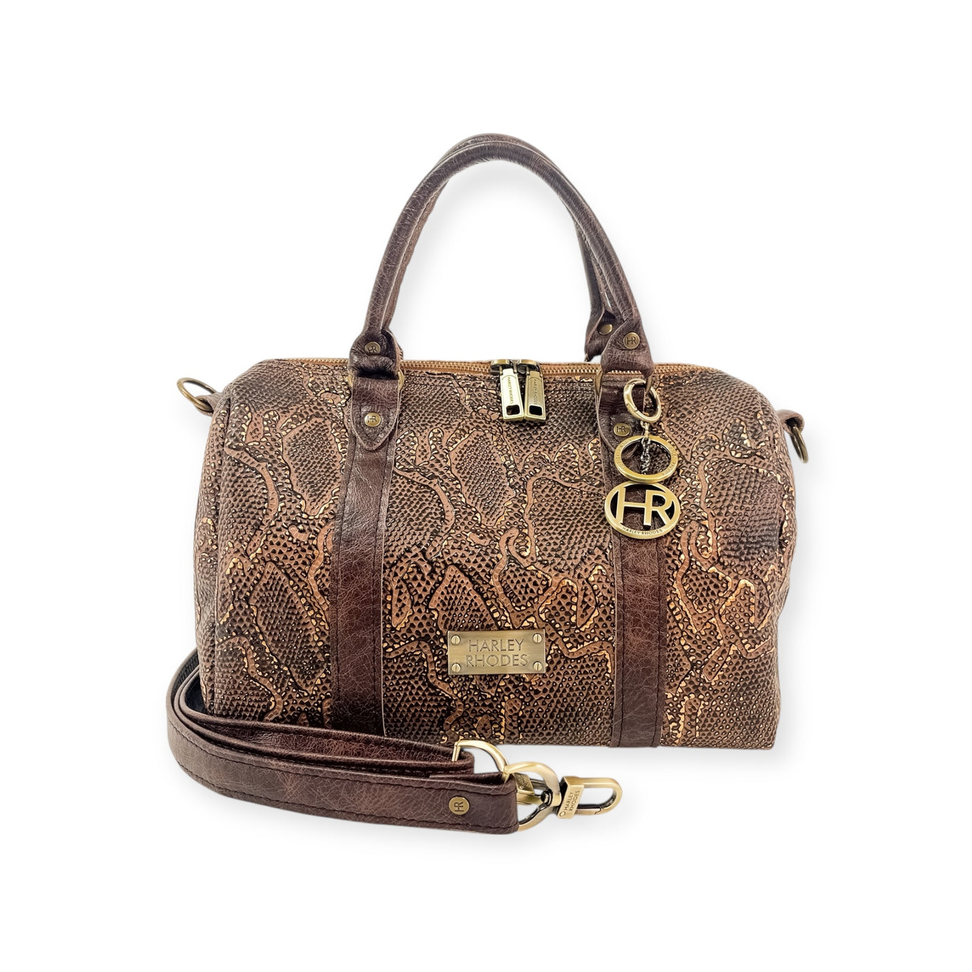 Stowaway Classic Handbag-Apparel & Accessories > Handbags, Wallets & Cases > Handbags > Convertible Bags-Western-Cowhide-Bags-Handmade-Products-Gifts-Dancing Cactus Designs
