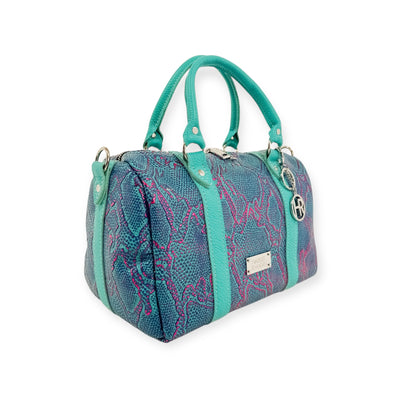 Stowaway Classic Handbag-Apparel & Accessories > Handbags, Wallets & Cases > Handbags > Convertible Bags-Western-Cowhide-Bags-Handmade-Products-Gifts-Dancing Cactus Designs