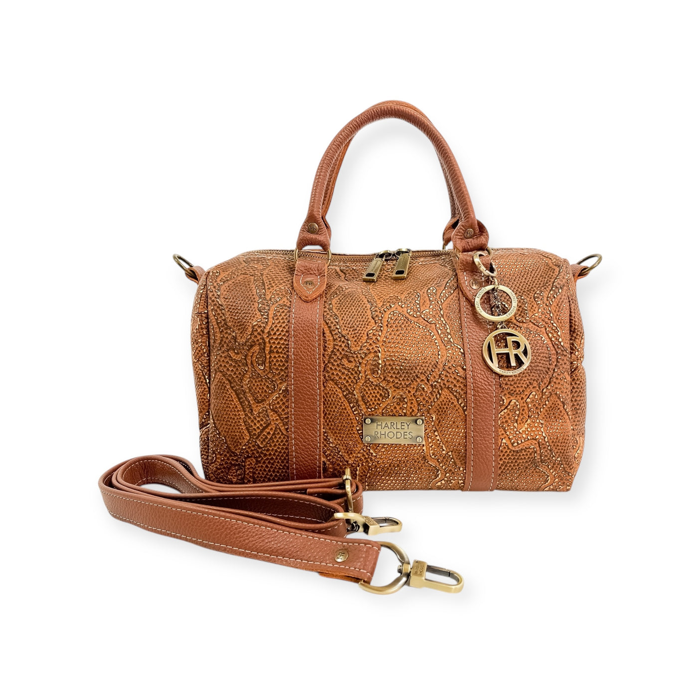 Stowaway Classic Handbag-Apparel & Accessories > Handbags, Wallets & Cases > Handbags > Convertible Bags-Western-Cowhide-Bags-Handmade-Products-Gifts-Dancing Cactus Designs