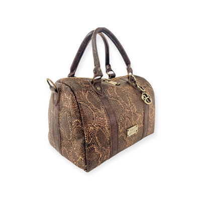 Stowaway Classic Handbag-Apparel & Accessories > Handbags, Wallets & Cases > Handbags > Convertible Bags-Western-Cowhide-Bags-Handmade-Products-Gifts-Dancing Cactus Designs