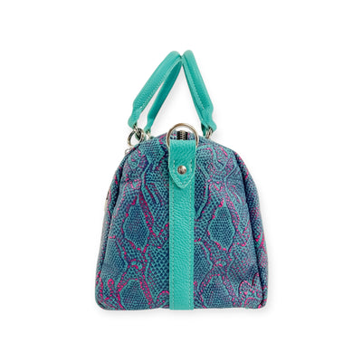 Stowaway Classic Handbag-Apparel & Accessories > Handbags, Wallets & Cases > Handbags > Convertible Bags-Western-Cowhide-Bags-Handmade-Products-Gifts-Dancing Cactus Designs