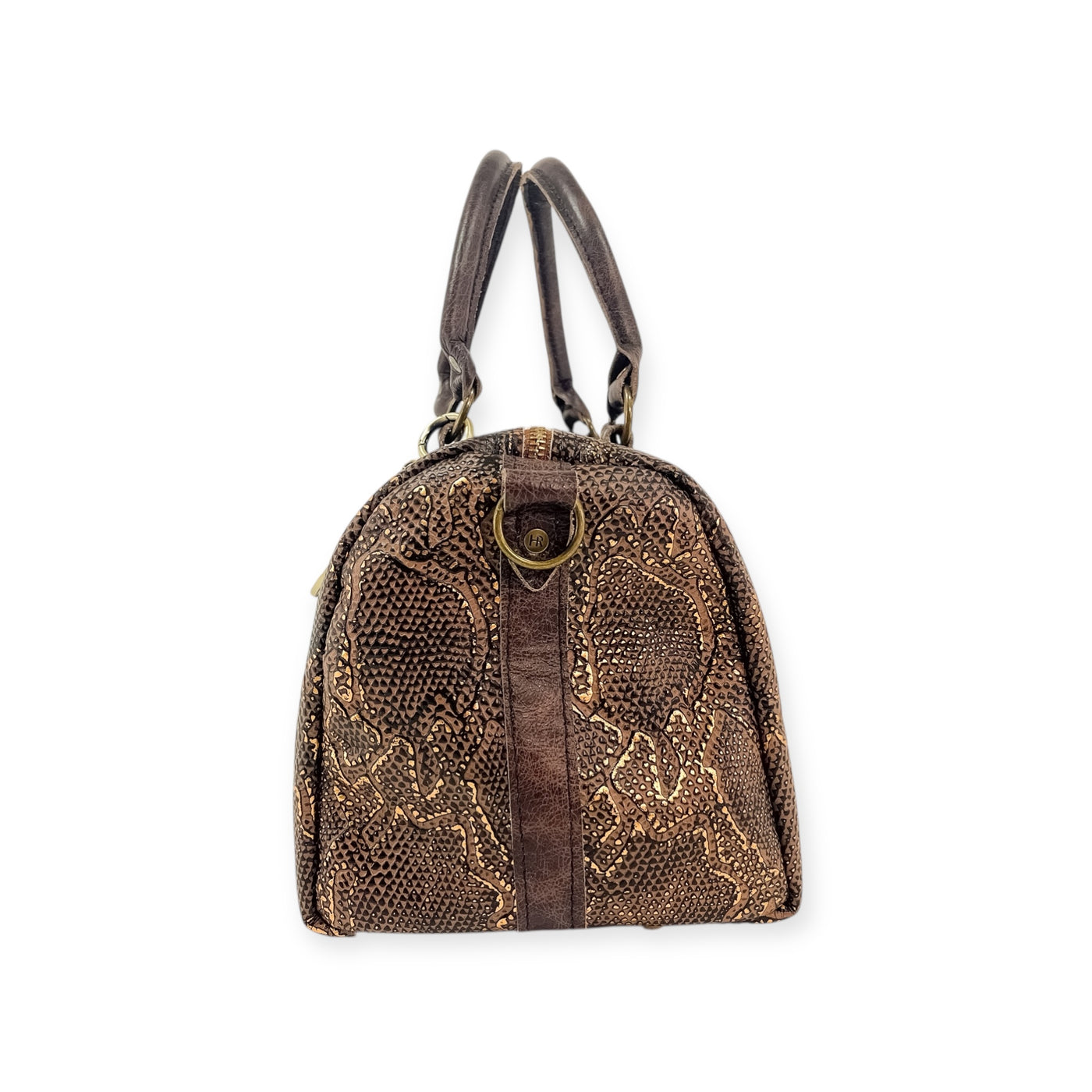 Stowaway Classic Handbag-Apparel & Accessories > Handbags, Wallets & Cases > Handbags > Convertible Bags-Western-Cowhide-Bags-Handmade-Products-Gifts-Dancing Cactus Designs