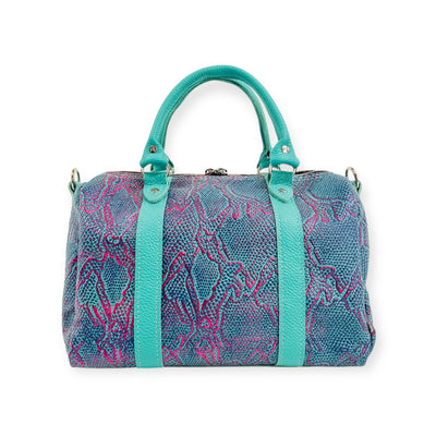 Stowaway Classic Handbag-Apparel & Accessories > Handbags, Wallets & Cases > Handbags > Convertible Bags-Western-Cowhide-Bags-Handmade-Products-Gifts-Dancing Cactus Designs