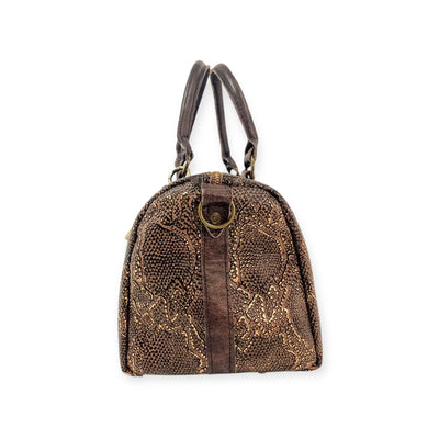Stowaway Classic Handbag-Apparel & Accessories > Handbags, Wallets & Cases > Handbags > Convertible Bags-Western-Cowhide-Bags-Handmade-Products-Gifts-Dancing Cactus Designs