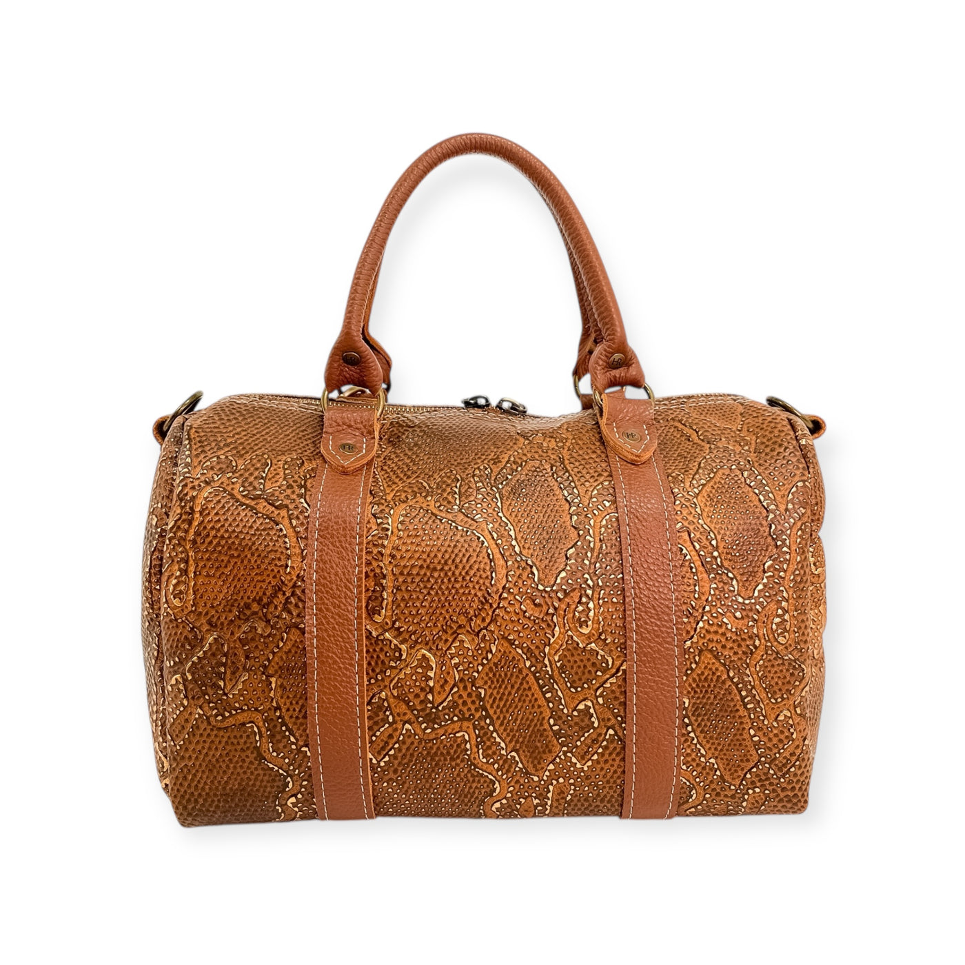 Stowaway Classic Handbag-Apparel & Accessories > Handbags, Wallets & Cases > Handbags > Convertible Bags-Western-Cowhide-Bags-Handmade-Products-Gifts-Dancing Cactus Designs