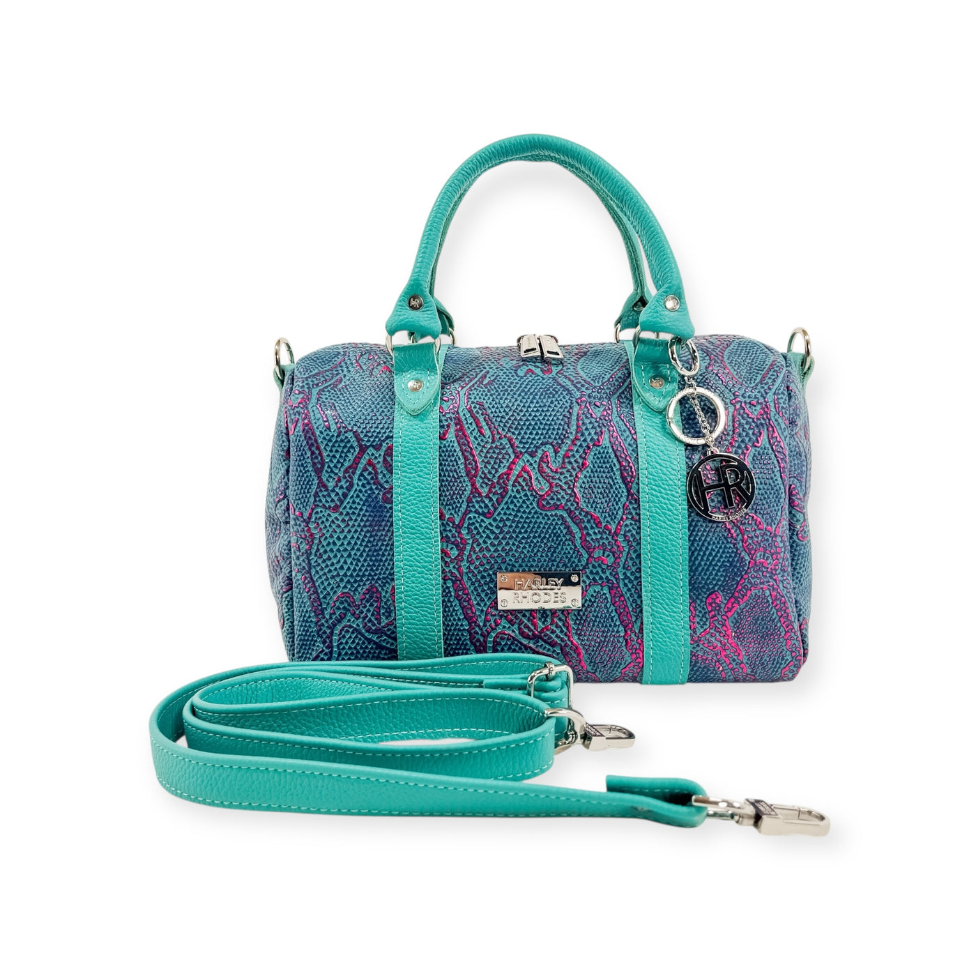 Stowaway Classic Handbag-Apparel & Accessories > Handbags, Wallets & Cases > Handbags > Convertible Bags-Western-Cowhide-Bags-Handmade-Products-Gifts-Dancing Cactus Designs