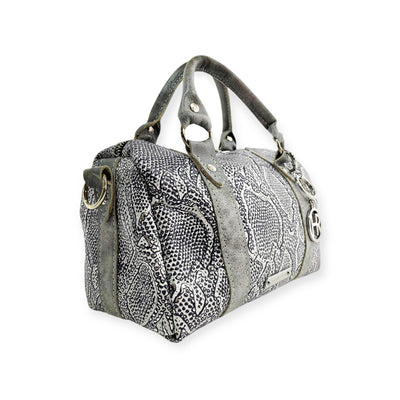 Stowaway Explorer Handbag-Apparel & Accessories > Handbags, Wallets & Cases > Handbags > Convertible Bags-Western-Cowhide-Bags-Handmade-Products-Gifts-Dancing Cactus Designs