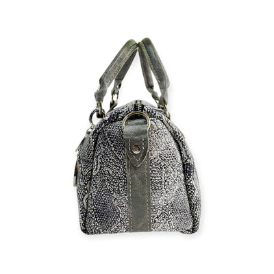 Stowaway Explorer Handbag-Apparel & Accessories > Handbags, Wallets & Cases > Handbags > Convertible Bags-Western-Cowhide-Bags-Handmade-Products-Gifts-Dancing Cactus Designs