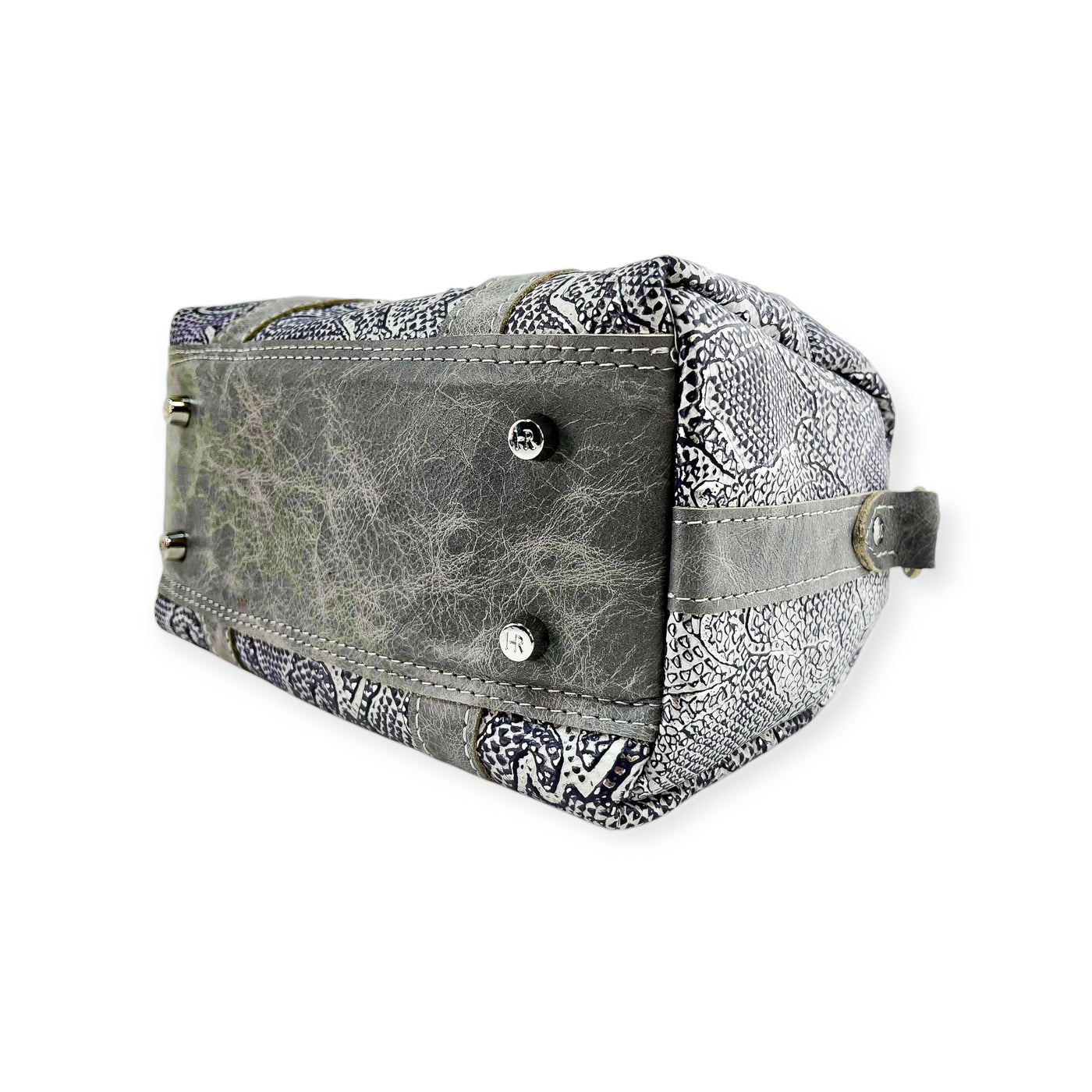 Stowaway Explorer Handbag-Apparel & Accessories > Handbags, Wallets & Cases > Handbags > Convertible Bags-Western-Cowhide-Bags-Handmade-Products-Gifts-Dancing Cactus Designs